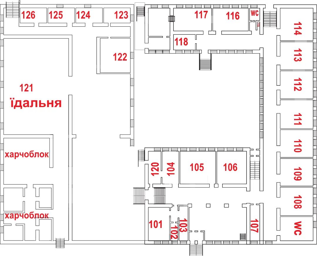 План 1 поверху