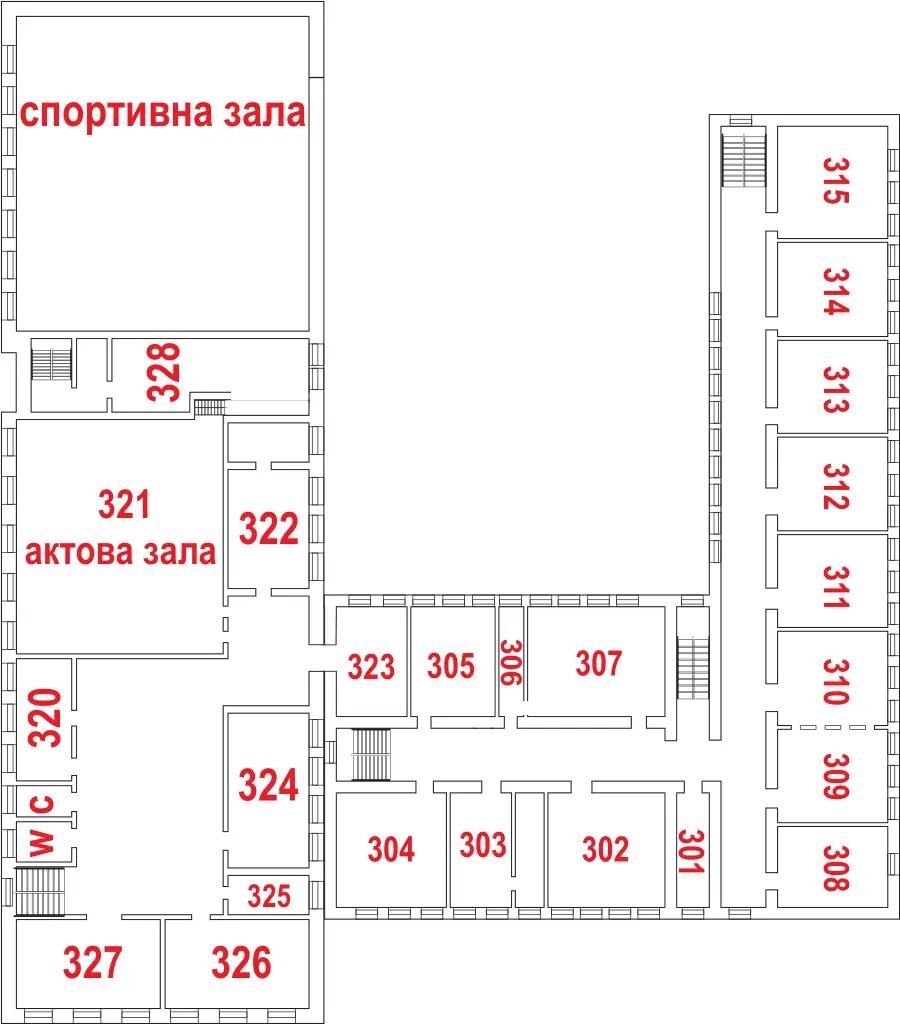 План 3 поверху